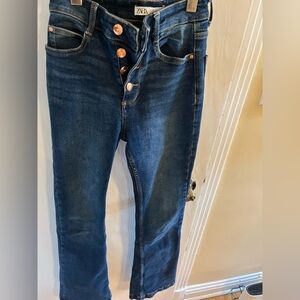 Zara Women's Blue bootcut Jeans
